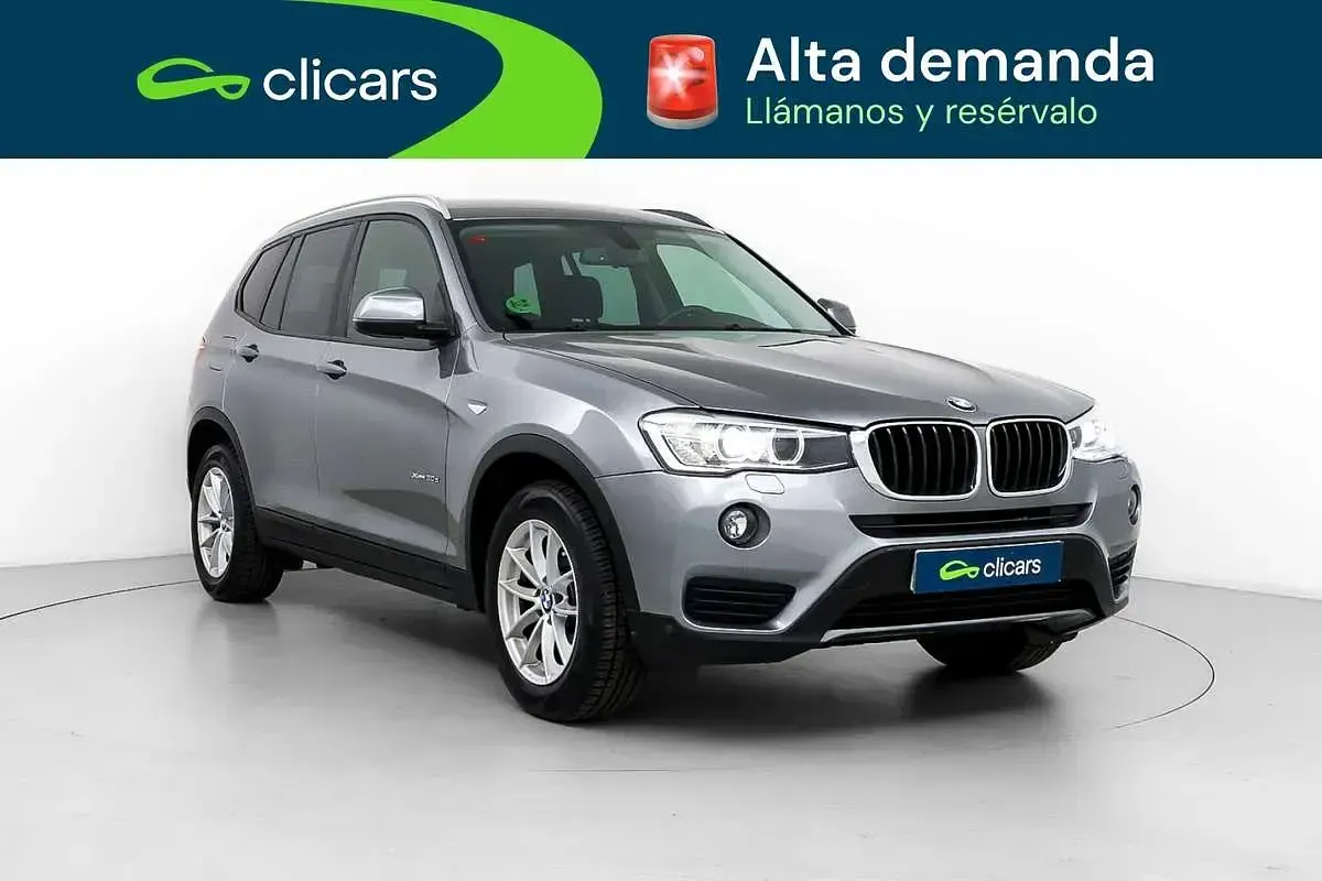 Usado BMW X3 190 CV (139 kW) 2016 Gris SUV