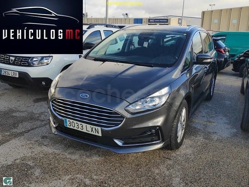 Gris / plata Usado 2022 Ford S-MAX Titanium Monovolumen | 20.650 € (Buen precio) - Imagen 1/4