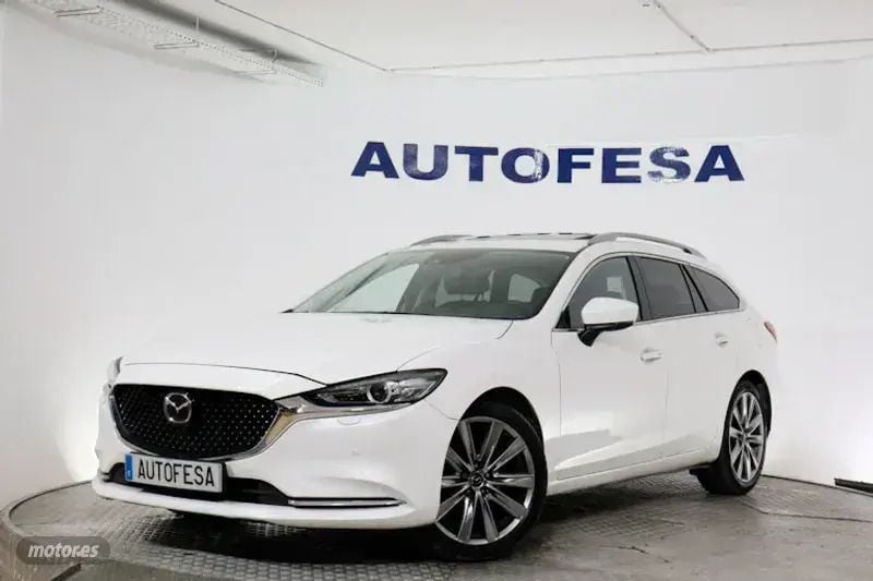 Blanco Usado 2018 Mazda 6 Familiar | 18.450 € (Precio justo) - Imagen 1/4