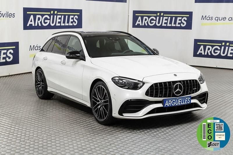 Blanco Usado 2023 Mercedes C43 AMG AMG Familiar | 68.500 € (Precio justo) - Imagen 1/2