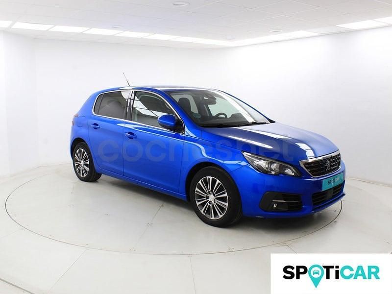 Usado Peugeot 308 Allure 110 CV (80 kW) 2021 Azul Berlina