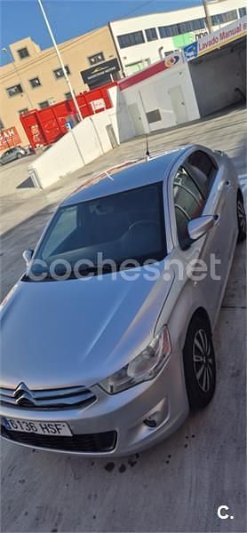 Usado Citroën C-Elysee I PureTech 72 CV (52 kW) 2013 Gris / plata Berlina