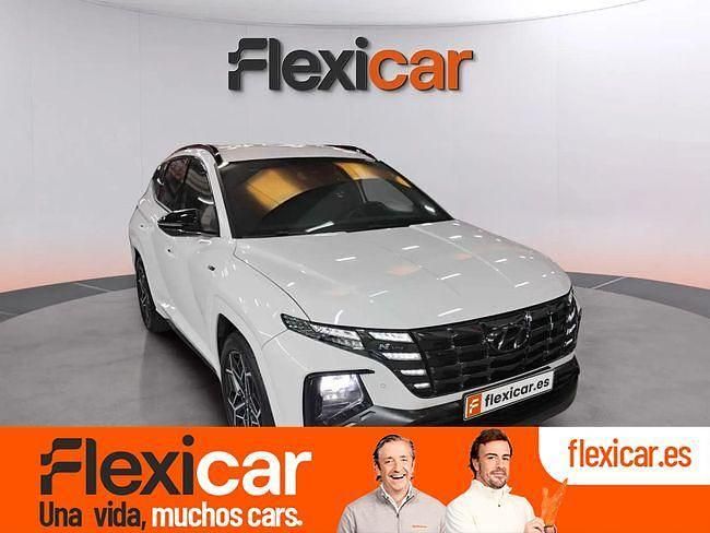 Blanco Usado 2022 Hyundai Tucson SUV | 24.990 € (Un poco caro) - Imagen 1/4