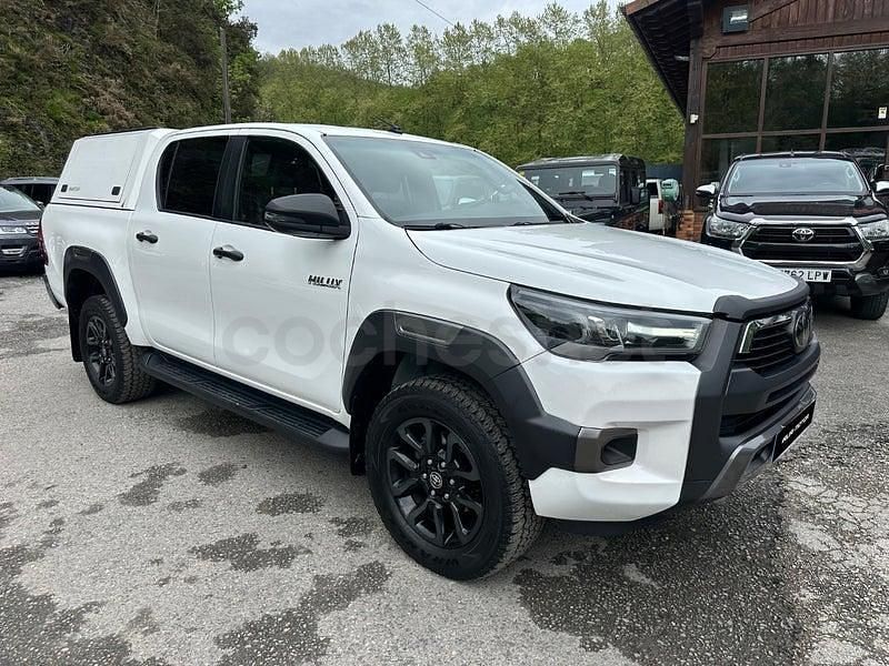 Usado Toyota HiLux 204 CV (150 kW) 2021 Blanco Pickup/Camioneta