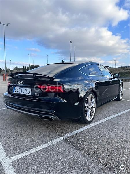 Usado Audi A7 Sportback S-Line 252 CV (185 kW) 2016 Negro Utilitario