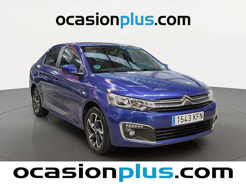 Usado Citroën C-Elysee I PureTech 82 CV (60 kW) 2017 Azul Berlina