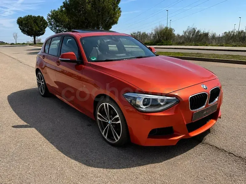 Usado BMW 118 170 CV (125 kW) 2014 Naranja Utilitario
