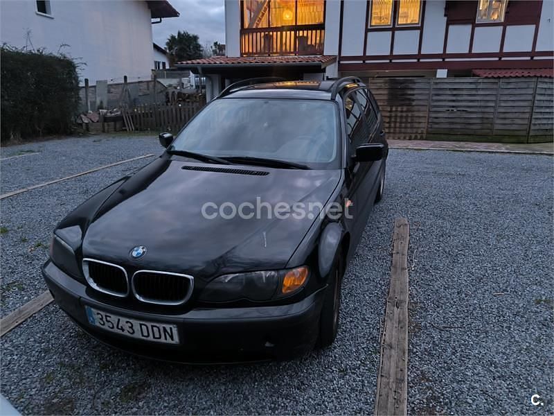 Usado BMW 320 150 CV (110 kW) 2004 Negro Familiar