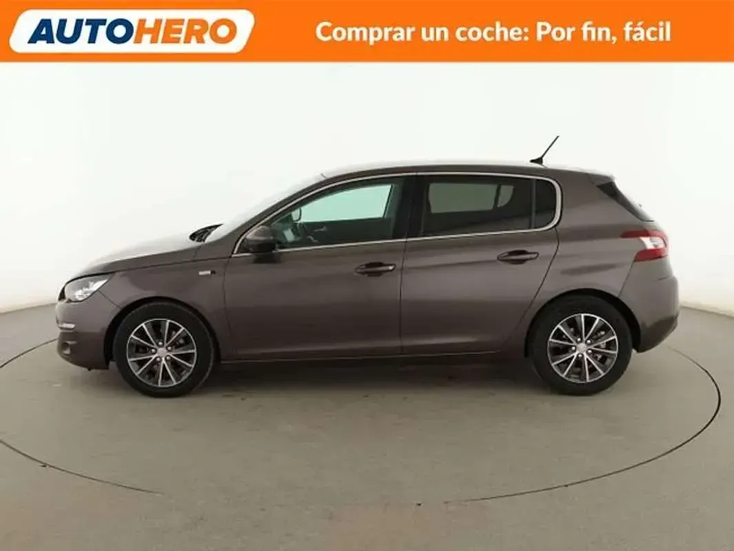 Usado Peugeot 308 Style 120 CV (88 kW) 2015 Gris Utilitario