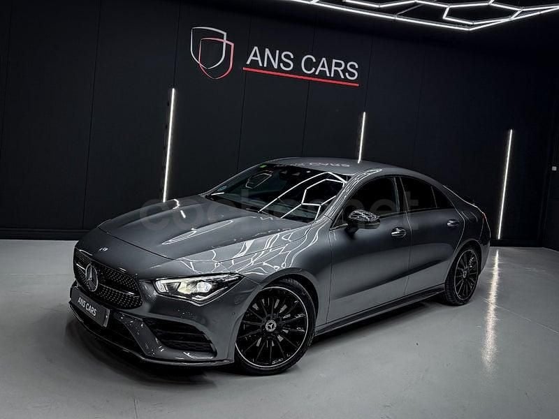 Usado Mercedes CLA200 163 CV (119 kW) 2020 Gris / plata Berlina