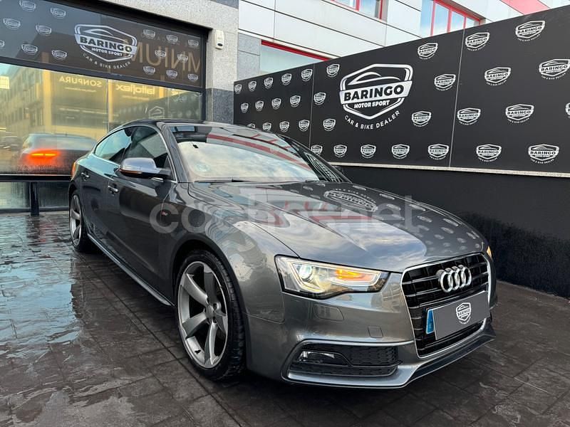 Gris / plata Usado 2016 Audi A5 Sportback S-Line Berlina | 16.500 € (Caro) - Imagen 1/4