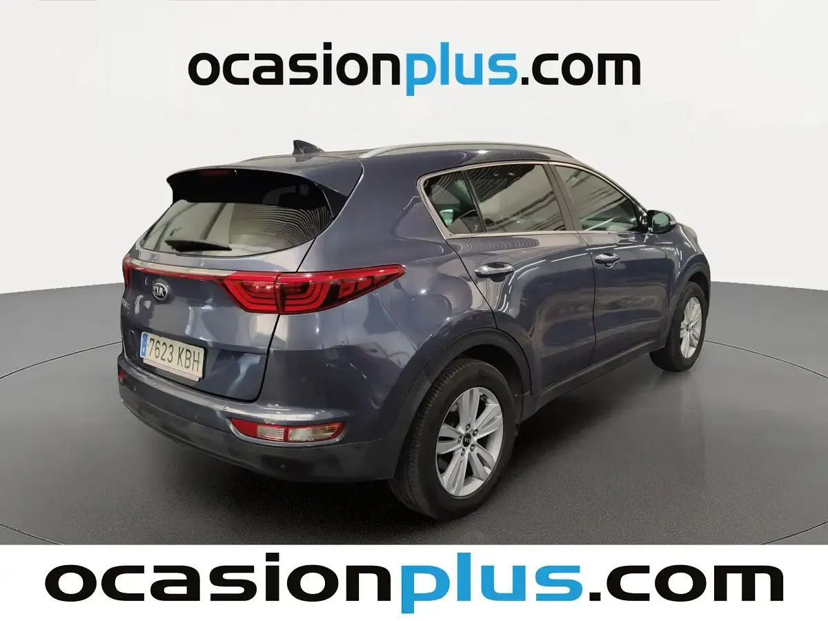 Usado Kia Sportage 132 CV (97 kW) 2017 Azul SUV