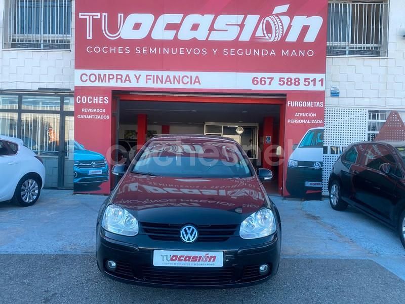 Negro Usado 2007 VW Golf V Highline Berlina | 6250 € (Precio justo) - Imagen 1/4