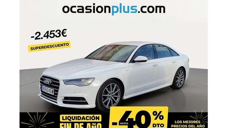 Blanco Usado 2018 Audi A6 S-Line Berlina | 24.537 € (Precio justo) - Imagen 1/4