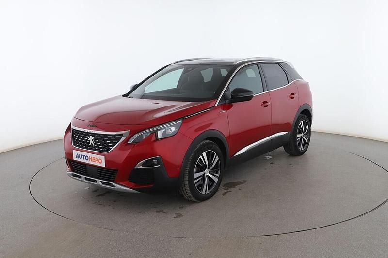 Rojo Usado 2017 Peugeot 3008 GT-line SUV | 15.099 € (Buen precio) - Imagen 1/3