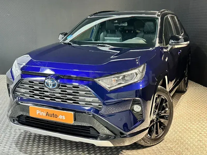 Usado Toyota RAV4 Hybrid Style 218 CV (160 kW) 2021 Azul SUV