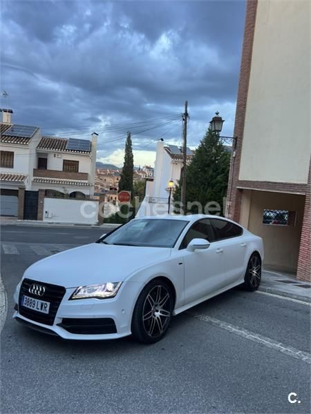 Blanco Usado 2014 Audi A7 Sportback S-Line Utilitario | 25.000 € (Precio justo) - Imagen 1/4