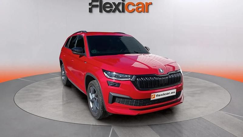 Usado Skoda Kodiaq SportLine 150 CV (110 kW) 2024 Rojo SUV