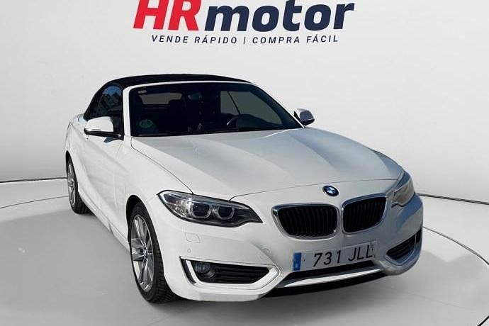 Usado BMW 218 Advantage 151 CV (111 kW) 2016 Blanco Descapotable