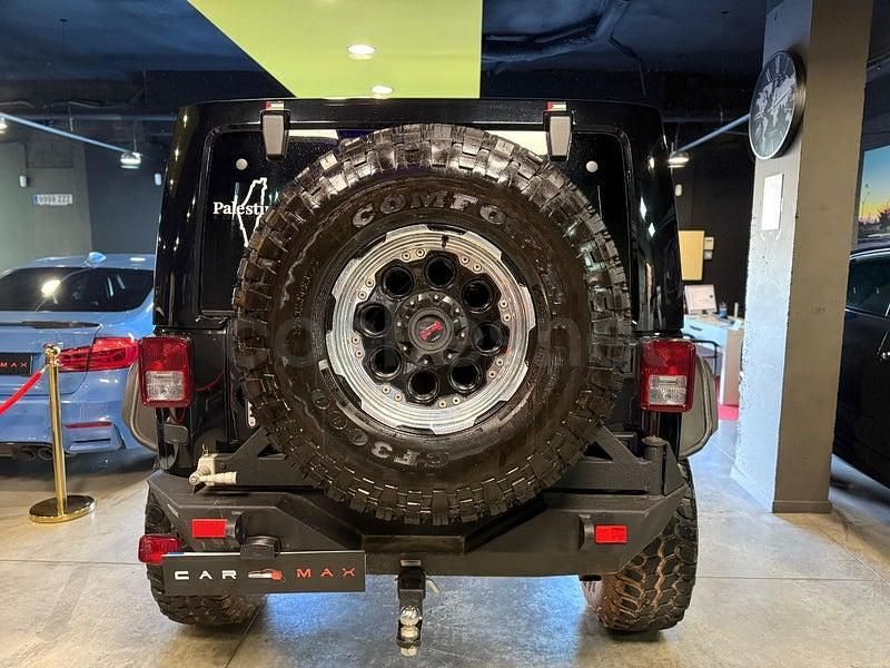 Usado Jeep Wrangler Unlimited Sahara 200 CV (147 kW) 2012 Negro SUV