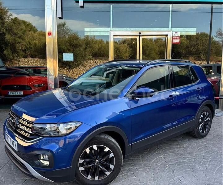 Azul Usado 2024 VW T-Cross Life SUV | 21.990 € (Un poco caro) - Imagen 1/4