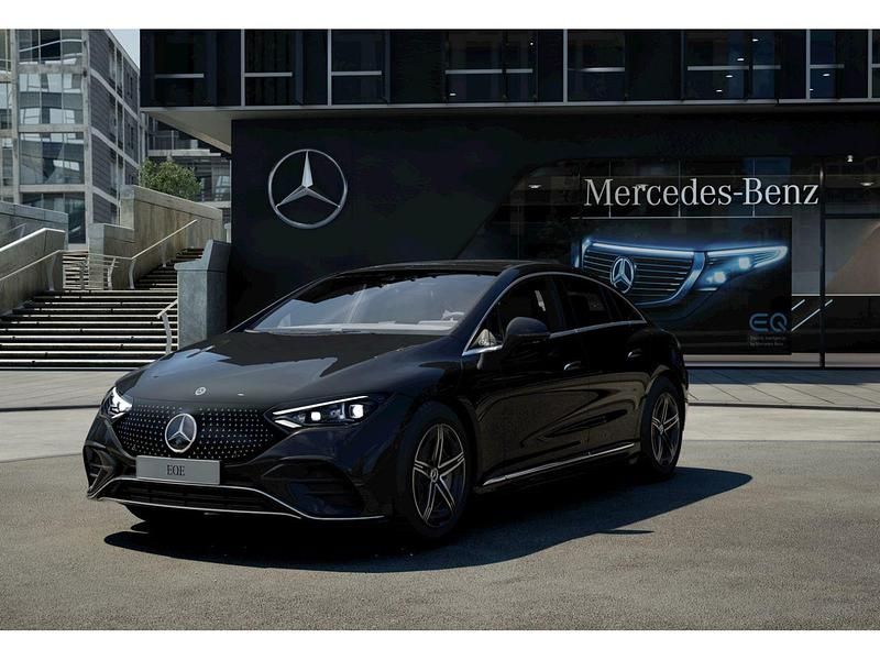 Negro obsidiana pintura metalizada Usado 2023 Mercedes EQE350 AMG line Berlina | 52.900 € (Super precio) - Imagen 1/4