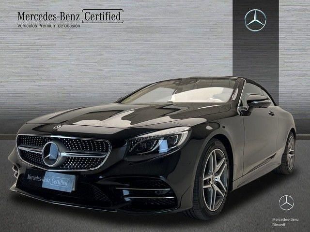 Usado Mercedes S560 AMG line 469 CV (344 kW) 2019 Negro obsidiana Berlina