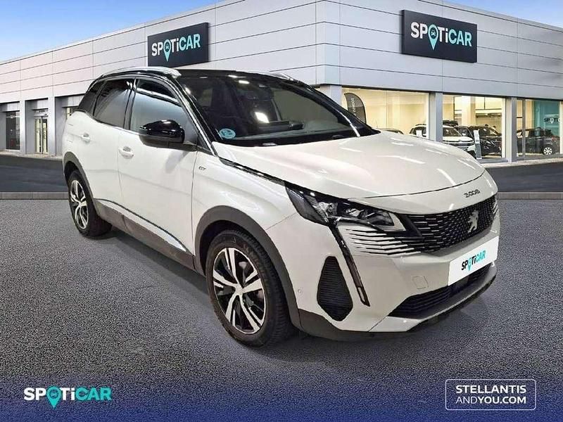 Usado Peugeot 3008 GT 131 CV (96 kW) 2021 Blanco SUV