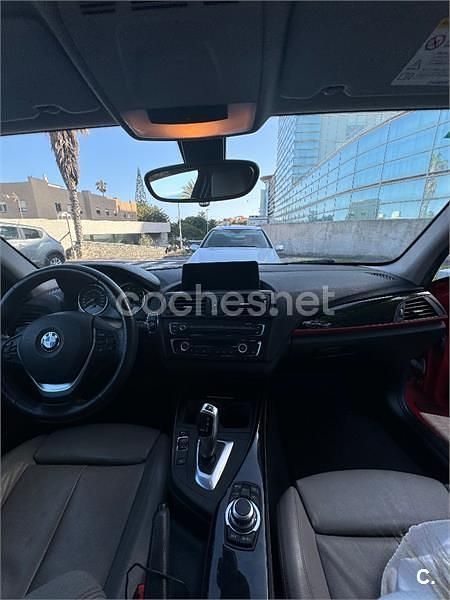 Usado BMW 116 Sport Line 136 CV (100 kW) 2013 Rojo Utilitario