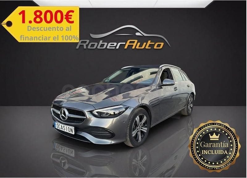 Usado Mercedes C220 200 CV (147 kW) 2022 Gris / plata Familiar