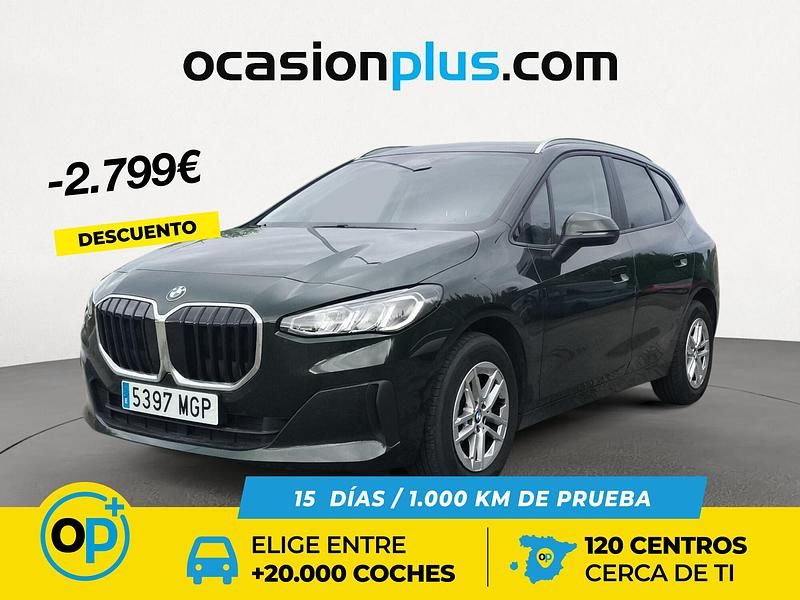 Usado BMW 218 Active Tourer 150 CV (110 kW) 2023 Verde Monovolumen
