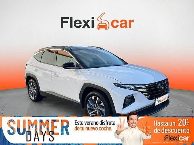 Blanco Usado 2022 Hyundai Tucson SUV | 26.490 € (Precio justo) - Imagen 1/4