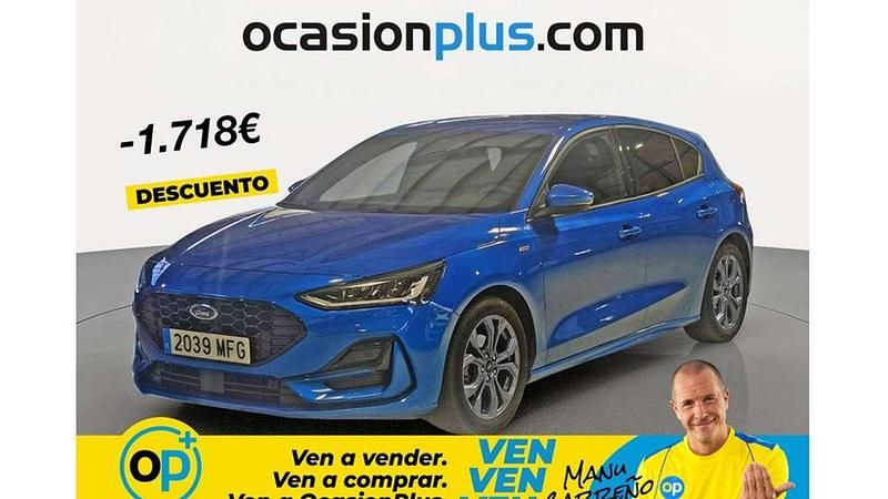 Usado Ford Focus ST-Line 125 CV (91 kW) 2023 Azul Utilitario