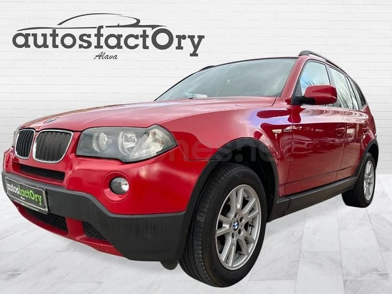 Usado BMW X3 177 CV (130 kW) 2007 Rojo SUV