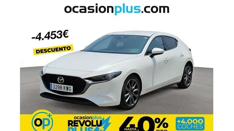 Usado Mazda 3 122 CV (89 kW) 2019 Blanco Utilitario