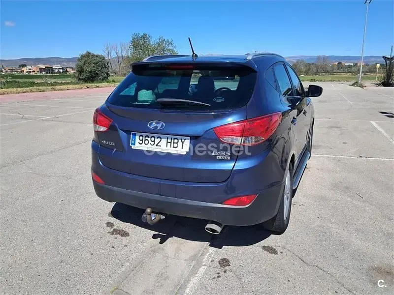Usado Hyundai ix35 Classic 115 CV (84 kW) 2011 Azul SUV
