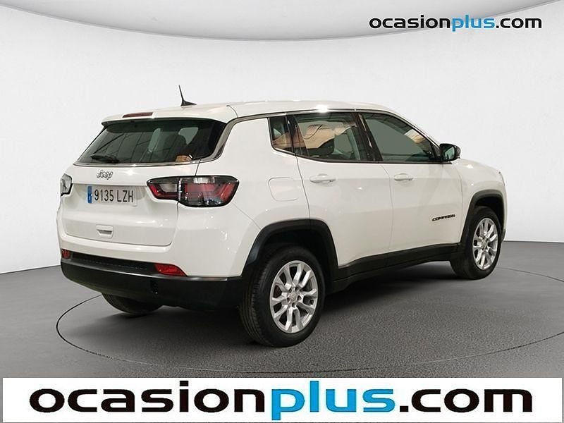 Usado Jeep Compass Longitude 131 CV (96 kW) 2022 Negro SUV