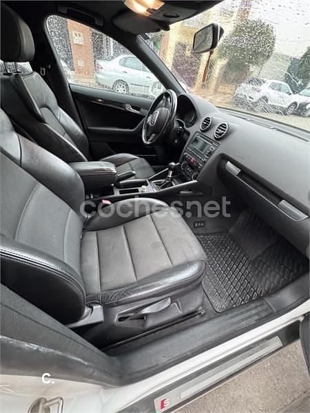 Usado Audi A3 170 CV (125 kW) 2008 Blanco Berlina