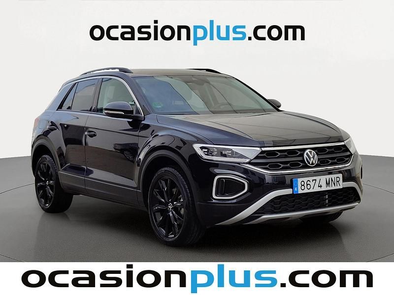 Usado VW T-Roc 110 CV (80 kW) 2024 Negro SUV