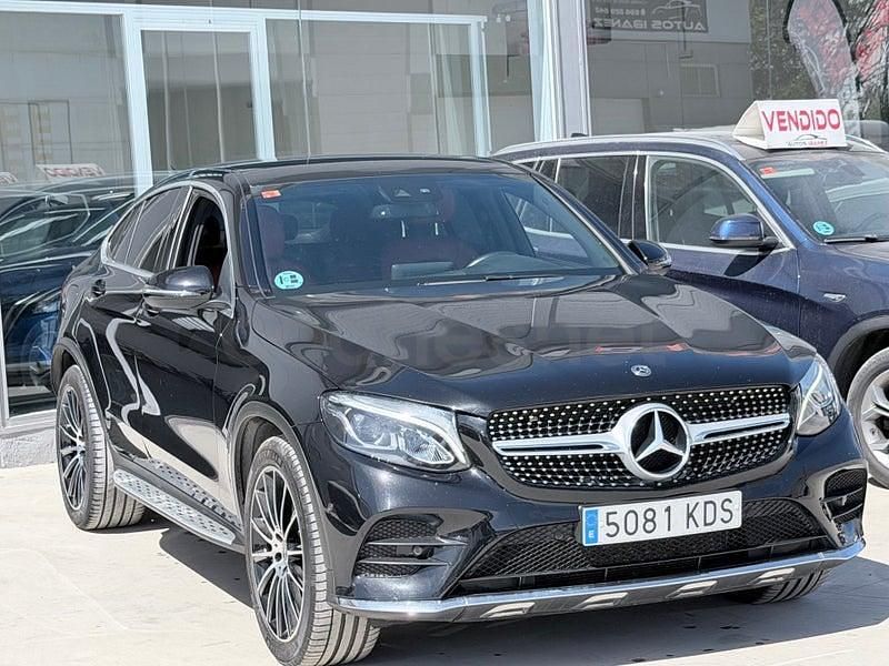 Usado Mercedes GLC250 204 CV (150 kW) 2018 Negro Coupe