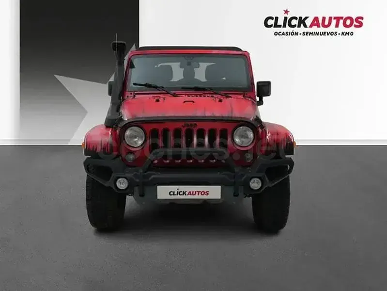 Usado Jeep Wrangler Unlimited Sport 200 CV (147 kW) 2018 Rojo SUV