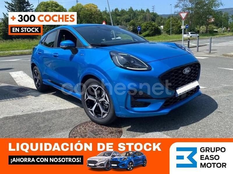 Azul Usado 2024 Ford Puma Gen-E ST-Line SUV | 23.900 € (Precio justo) - Imagen 1/3