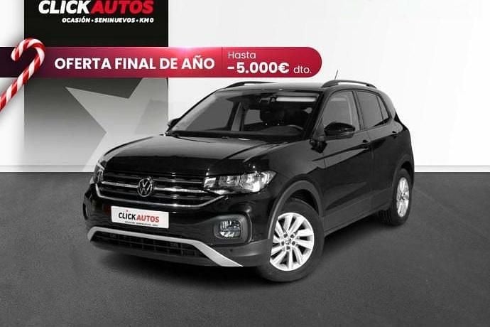 Usado VW T-Cross Advance 110 CV (80 kW) 2022 Negro SUV
