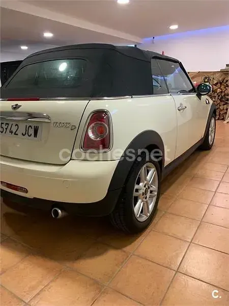 Usado Mini Cooper D Cabriolet 112 CV (82 kW) 2015 Blanco Descapotable