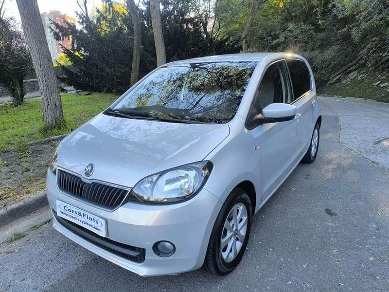 Usado Skoda Citigo Active 60 CV (44 kW) 2014 Plateado Utilitario