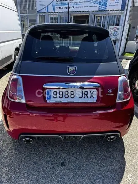 Usado Abarth 595 Turismo 160 CV (117 kW) 2016 Rojo Berlina
