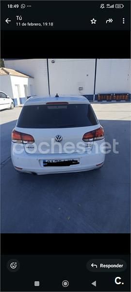 Usado VW Golf VI Advance 105 CV (77 kW) 2010 Blanco Utilitario