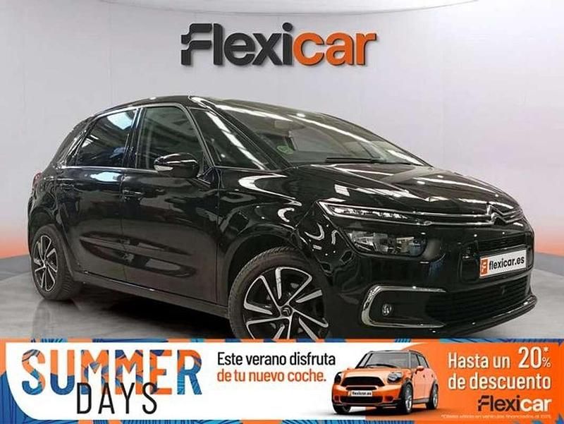 Negro Usado 2019 Citroën C4 Feel Monovolumen | 10.490 € (Buen precio) - Imagen 1/4