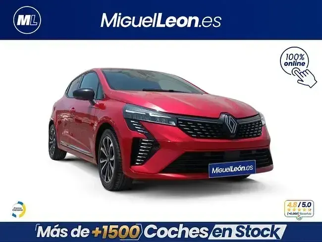 Usado Renault Clio V Techno 140 CV (102 kW) 2024 Rojo Berlina