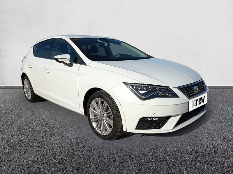 Usado Seat Leon XCELLENCE 150 CV (110 kW) 2017 Blanco Berlina